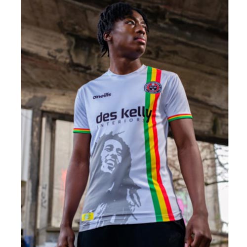 Bohemian FC unveils away jersey inspired by Bob Marley